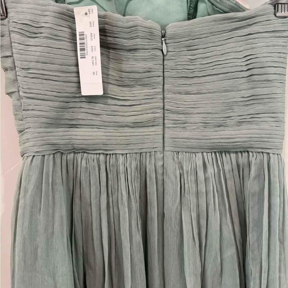 BNWT J.Crew Mindy Strapless Dress Dusty Shale size 00 $290 - Picture 5 of 13